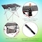 Wakeman Camp Table - Outdoor Folding Table with Cupholders and Carrying Bag for Camping by Outdoors 75-CMP1078 - alternate 4